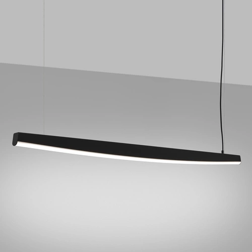 Závěsné LED svítidlo JORUN 150 černé moderní nastavitelné do kuchyně a nad stůl Thoro