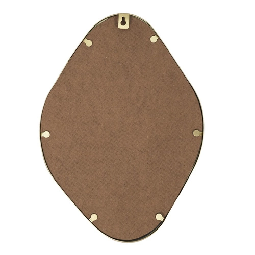 Sada 3 dekorativních zrcadel Arcilla zlaté glamour zrcadlo do předsíně a obýváku