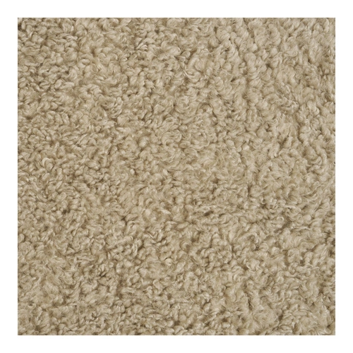 Relaxační křeslo Lunaro chlupaté světle hnědé do obýváku skandinávský