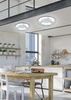Stropní svítidlo Merle stropní svítidlo 40 18W LED 3000K stříbrná