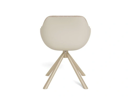 Actona Lenny béžová otočná čalouněná židle do jídelny a obýváku