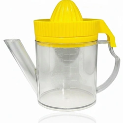 Intesi odšťavňovač na citrusy s džbánkem s odměrkou žlutá kuchyňská nádoba