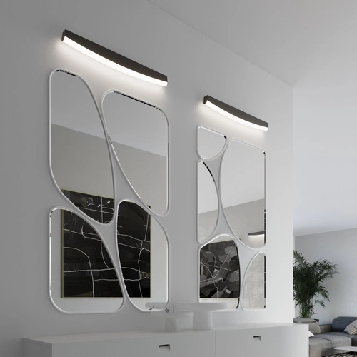 Nástěnné svítidlo JORUN černé LED 4000K moderní do obýváku a ložnice Thoro