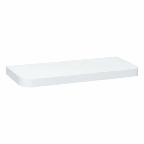 Nástěnná police Fixy 60 cm zaoblená bílá
