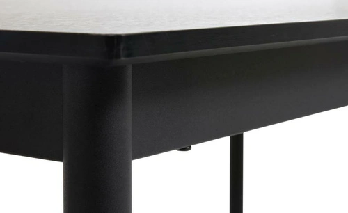 Stůl Pensacola černý 85x140 moderní jídelní a obývací stůl