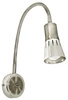 Nástěnná konzolová lampa Arena 1*40W r50 E14 nikl matný