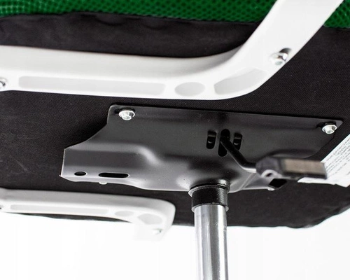 Ergonomická kancelářská židle Splash zelená síťovaná otočná s područkami k pracovnímu stolu