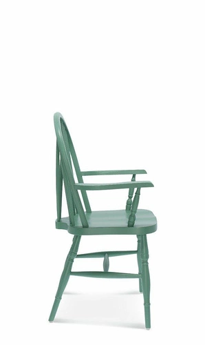 Dřevěná jídelní židle Fameg Windsor s područkami na míru