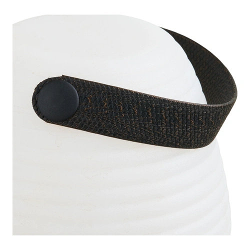 Zahradní LED lampa Derry akumulátorová bílá IP44 na terasu a balkon