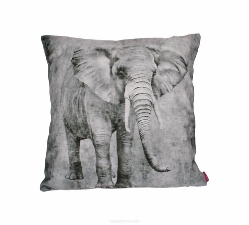 Velurový dekorační polštář KONGO 40x40 cm antialergický do obýváku a ložnice