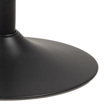 Barová židle s opěrkou Sylvia hnědá, výškově nastavitelná, otočná, moderní do kuchyně a jídelny Actona