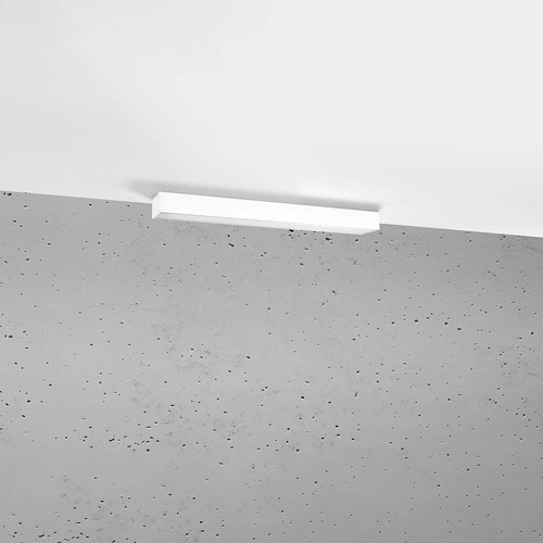 LED stropní svítidlo Pinne 67 cm bílé moderní do kuchyně, obýváku a ložnice Thoro