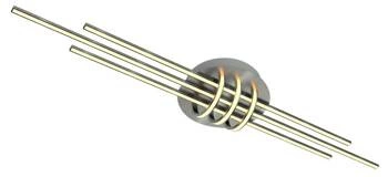 Stropní LED svítidlo Naksos zlaté 110 cm moderní do obýváku a jídelny CANDELLUX glamour