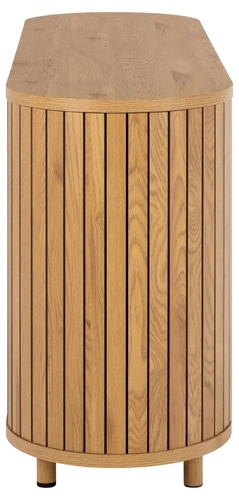 Komoda Colima divoký dub 160 cm skandinávská komoda do obýváku na nožičkách matná Actona