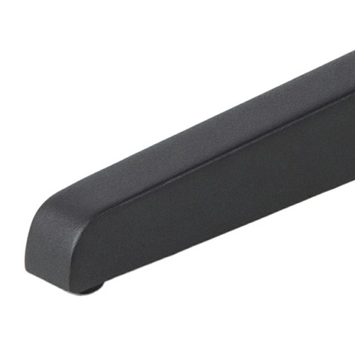 Oválný konferenční stolek Barnsley S skleněno-keramický černý moderní do obýváku Actona