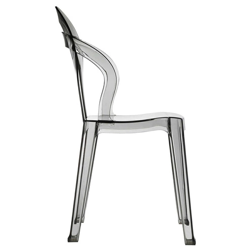 Židle Titi transparentní uzené