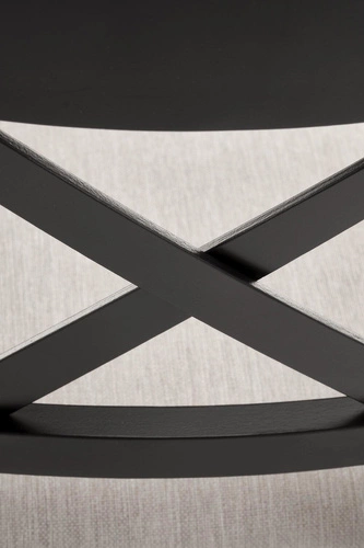 Jídelní židle Tutti Intesi černá dřevěná čalouněná moderní do kuchyně a obýváku