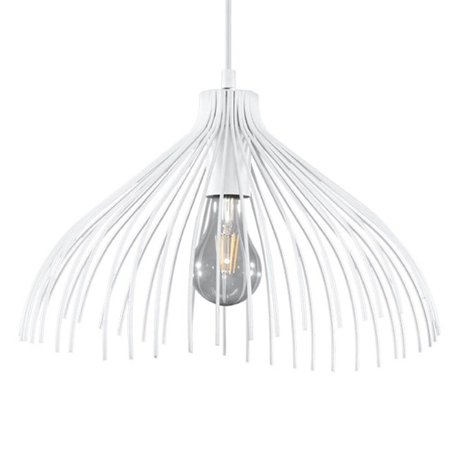 Závěsná lampa UMB bílá