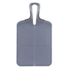 Intesi flexibilní šedé plastové prkénko do kuchyně, zahnuté, vhodné do myčky, 38,8 cm