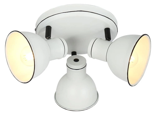 Stropní svítidlo Zumba stropní svítidlo 3x40W E14 bílá+černá