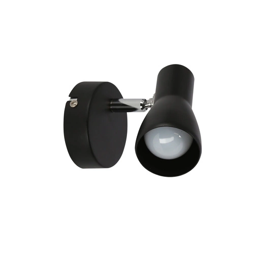 Nastavitelná nástěnná lampa Picardo černá matná moderní kovová do ložnice a obýváku