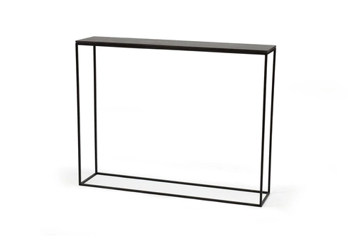 Konzolový stolek STAM 200 moderní úzký šedý pietra kovový do předsíně a obýváku NORDIFRA