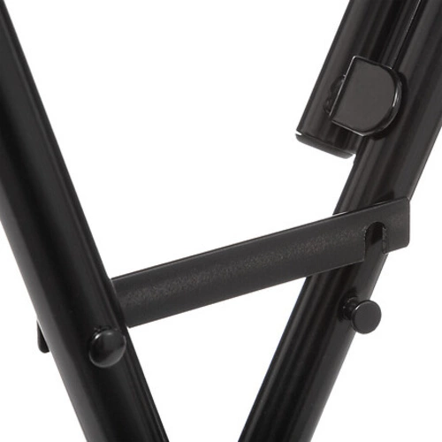 5five simply smart moderní skládací barový stůl černý 60x60 cm do zahrady a na terasu