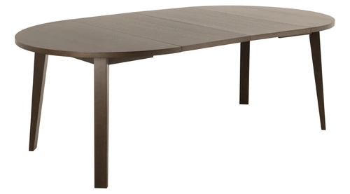 Skládací stůl A-Line kulatý, kouřový dub 120/220