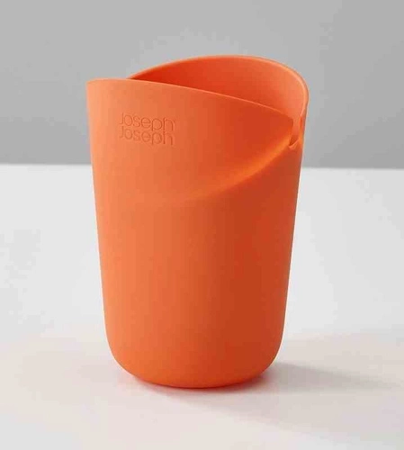 JJ - Sada 2 nádob na popcorn, M-Cuisine oranžová/šedá