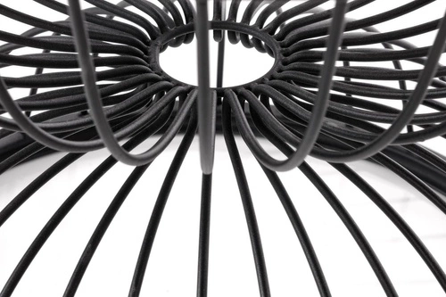 Konferenční stolek Bizerta kulatý bílý mramor 50 cm moderní glamour do obýváku Intesi