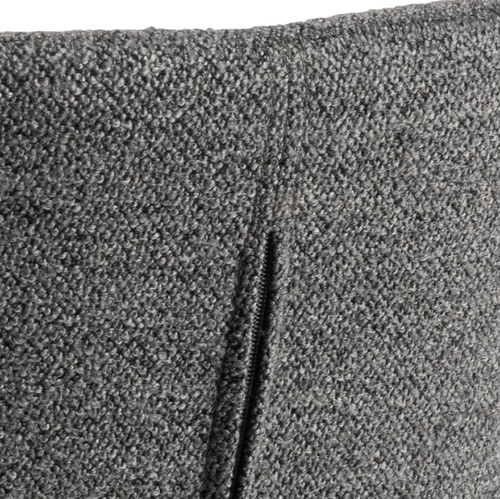 Otočná židle Batilda Actona čalouněná bouclé antracitová do jídelny a kanceláře moderní