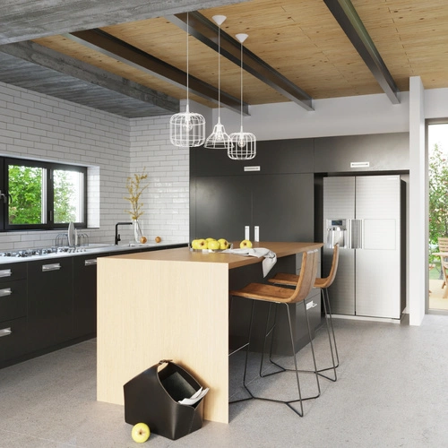 Závěsné svítidlo CELTA bílá moderní kovová jednolůžková do obýváku a kuchyně