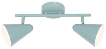 Stropní nastavitelná lampa Amor šedá kovová dvoubodová do obýváku a kuchyně CANDELLUX