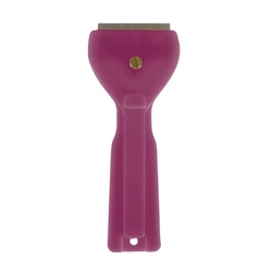 Keramická škrabka na sklo s 5 čepelemi červená