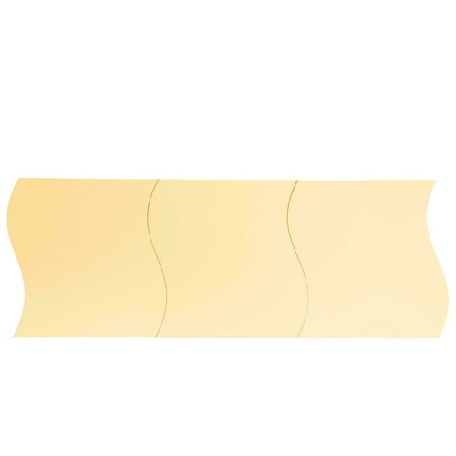 Zrcadlové dekorace Vlna 12 kusů