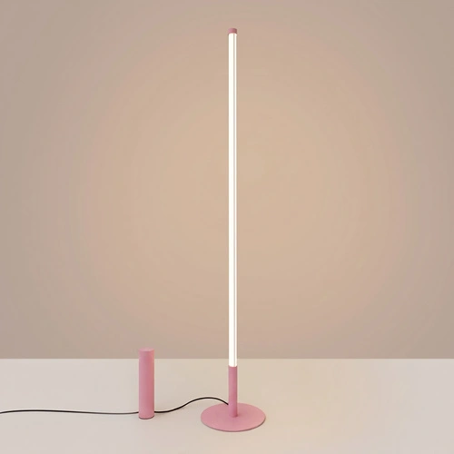 Stojací lampa TRANG růžová LED moderní do obývacího pokoje 3000K