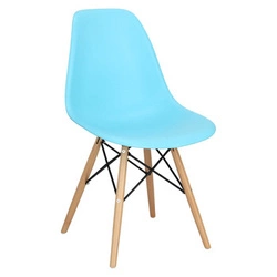 Židle P016W PP ocean blue