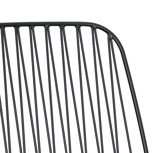 Židle Willy Black s PU polštářem Výprodej