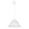 LENIS závěsná lampa bílá 1x60W E27 difuzor bílý