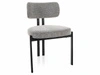 Čalouněná židle Montico šedá do jídelny a obýváku moderní