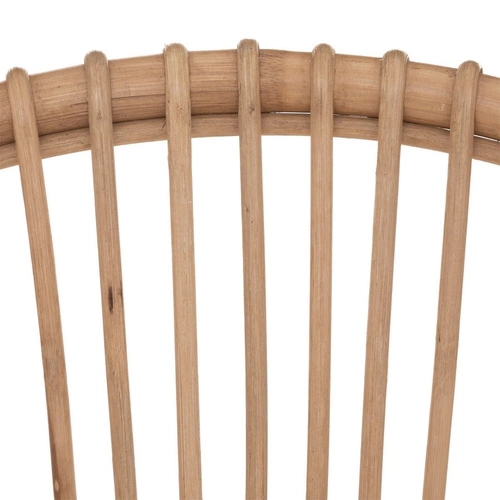 Ratanové křeslo Neta boho do obýváku s područkami a polštářem Atmosphera přírodní