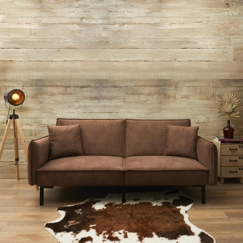 Rozkládací pohovka Canif hnědá