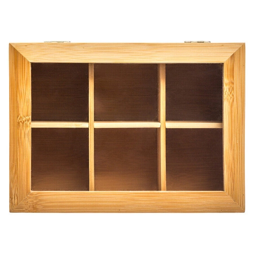 Dóza na čaj 22x16 cm bambus