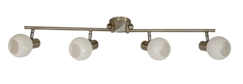 Stropní světelný pásek Avila 4x40W E14 satin