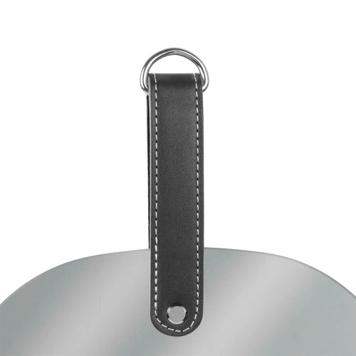 Závěsné moderní zrcadlo bez rámu Pagaj Intesi na pásku do předsíně