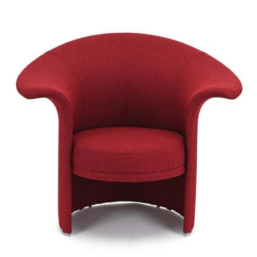 Moderní křeslo Tulipan FAMEG s područkami z bukového dřeva do obývacího pokoje