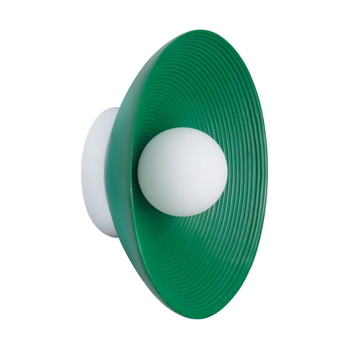 Moderní nástěnné svítidlo ILUSIONI Step into Design zelené kovové 26 cm do obýváku