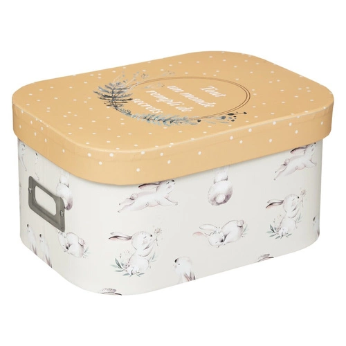 Atmosphera sada 3 dekoračních úložných boxů pro děti Les moderní