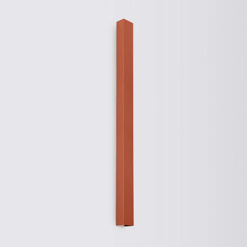 Moderní nástěnné svítidlo FREYA 120 červené ocelové do obývacího pokoje a ložnice Thoro