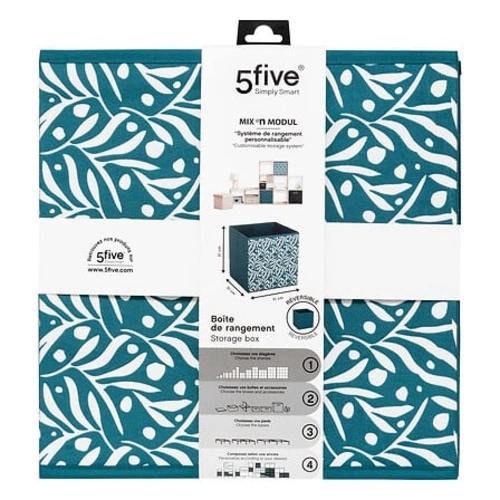 Úložný box Olivia 31x31 cm benzín